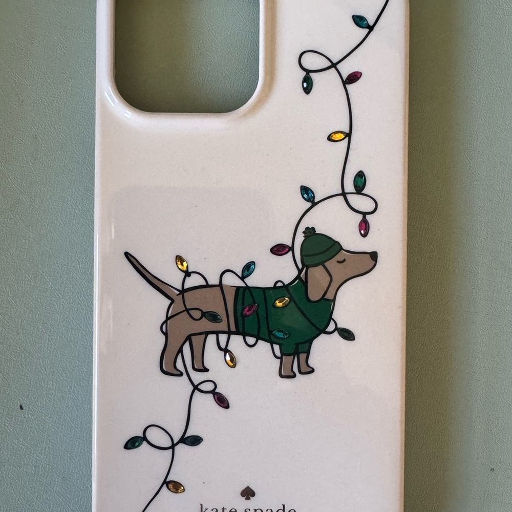 Kate Spade Dog iPhone Case iPhone 14 Pro Max